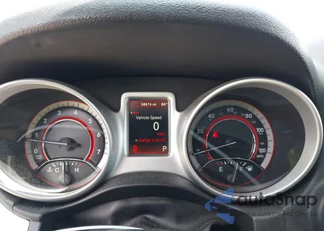 2017 Dodge Journey Se из США, поврежденный, VIN 3C4PDCAB8HT522006